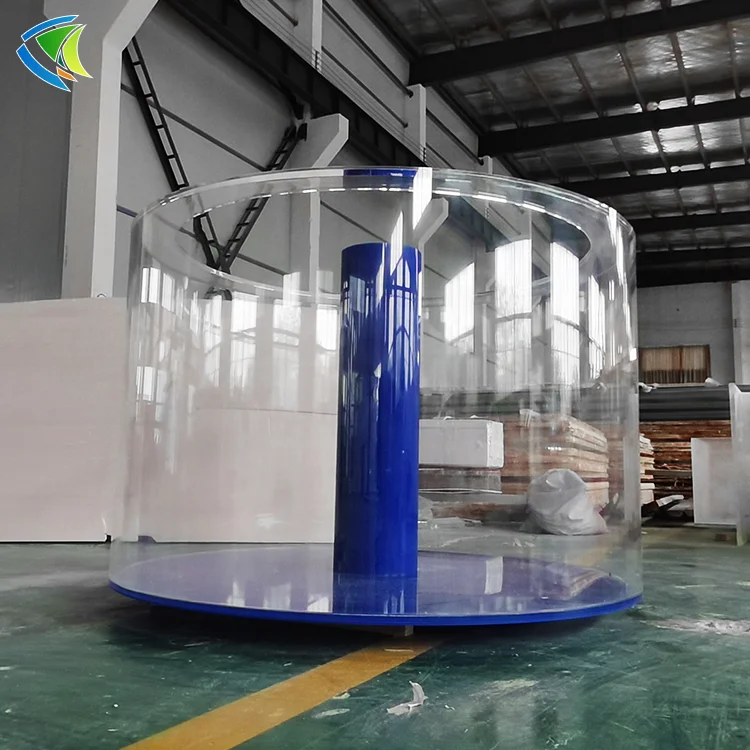 Jellyfish Lamp Aquarium Tank For Home, Vivid Perfect Ornament Aquarium Jellyfish Tank Acrylic Led low noise