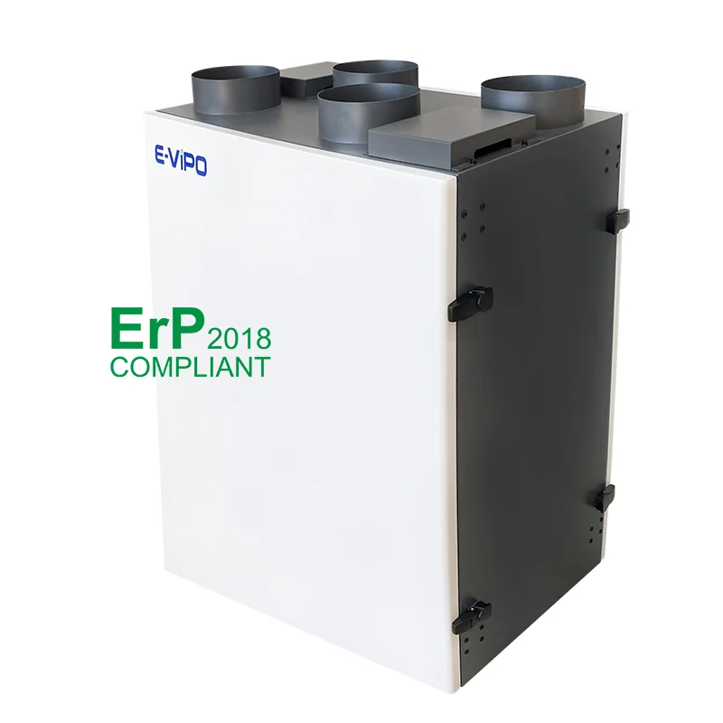 ErP2018 отвечающих требованиям рекуператор воздуха жилой искусственной вентиляции легких противоточный вариабельности сердечного ритма система рекуперации тепла