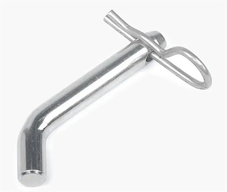 1 Heavy Duty 5/8 Pin Hole Tow Bar Ball Mount 2' Square Tube Extender Adapter Car Trailer Towing Parts Hitch Receiver Extension