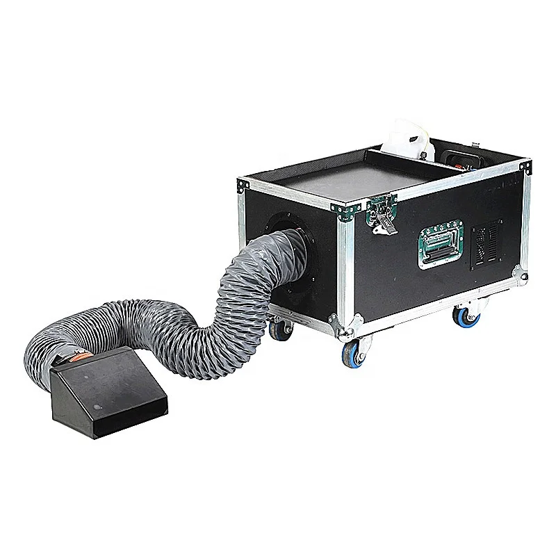 DMX remote control 3000W water low lying fog machine for stage effect wedding event Disco Party led dmx par