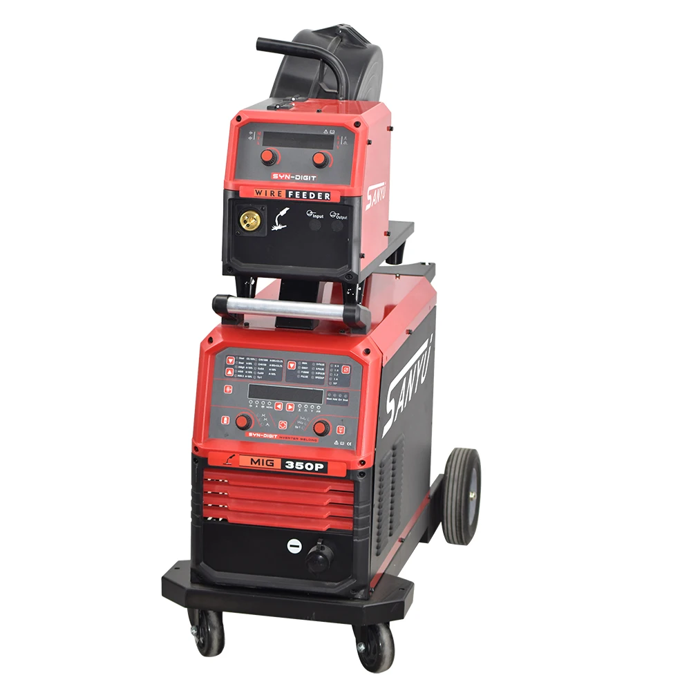 Air Cooler IGBT 500A MIG Welder Double Pulse MIG Welding Machine Multiple Function Arc Welders for Aluminum Stainless Steel Mild