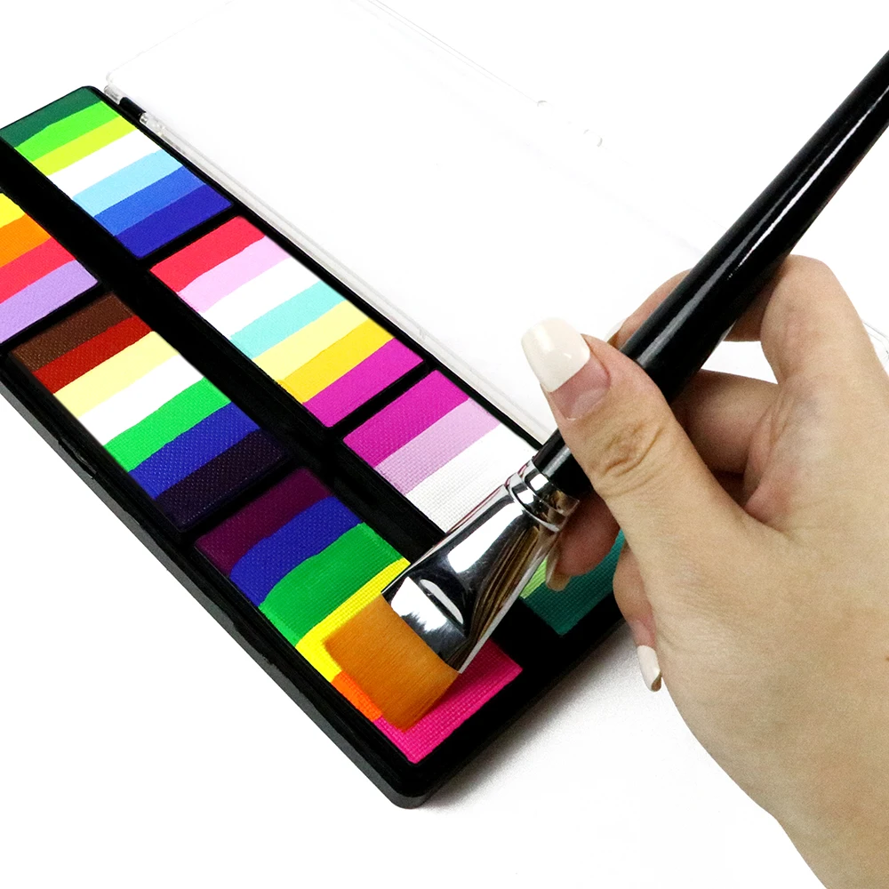 GP  Multi Color paint kit For Kid Set Kit Watercolor Stencil Magical Professional Liquid Paint Eye Private Label Face Paint Kit