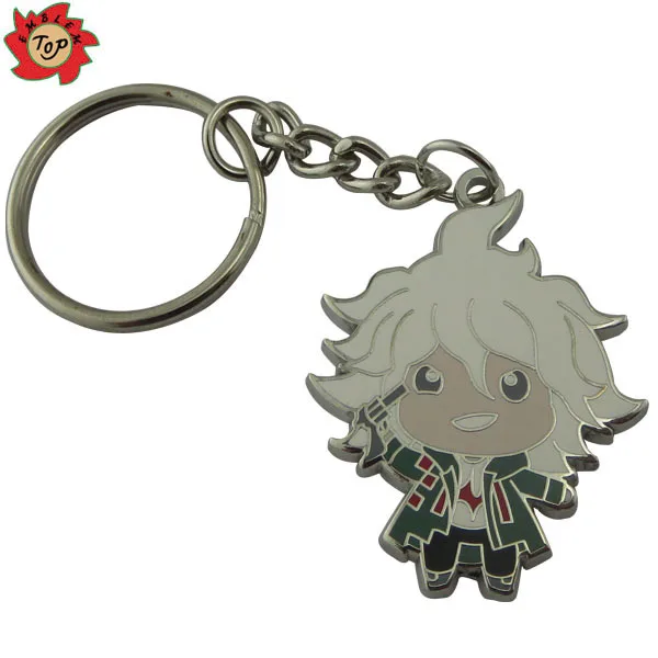 high quality soft/hard enamel key holder key chain custom 3d metal fashion keychain for wholesale anime swords keychain