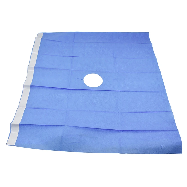 Disposable Surgical Drape Single Use Sheet With Hole And Tape