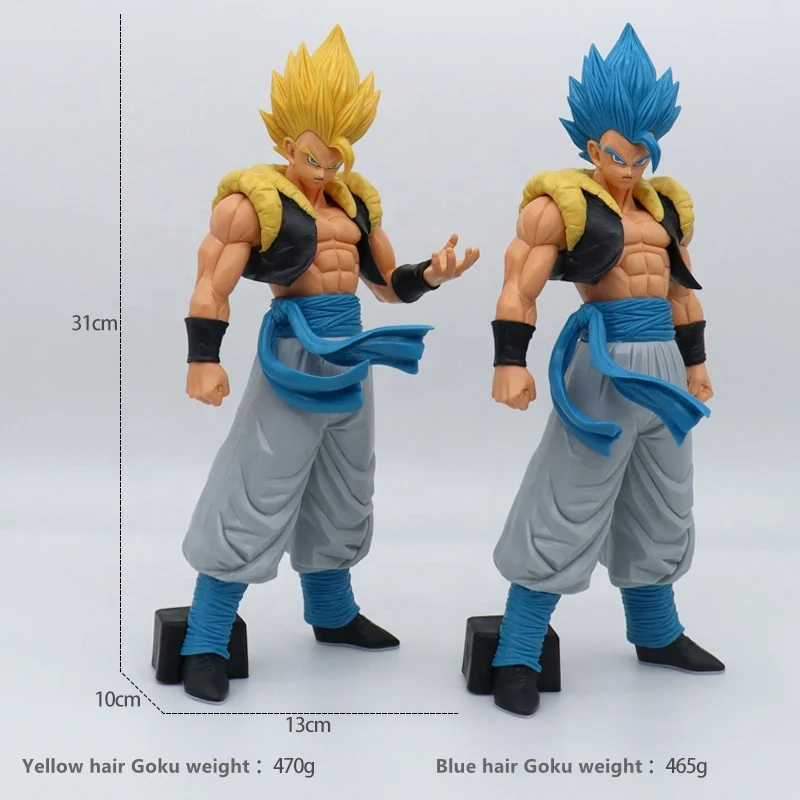 Лидер продаж 3 вида стилей фигурка аниме «Дракон Z» 31 см Супер Saiyan GoKu из ПВХ смолы игрушечные фигурки