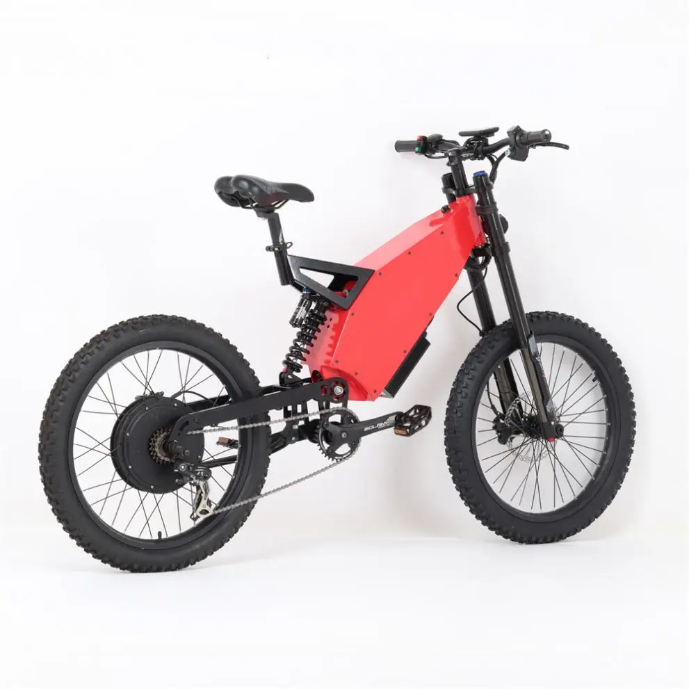 Mid Drive Ebike Kit 20 Inch High Speed Helmet Enduro 48V Battery Folding Electric Bicycle