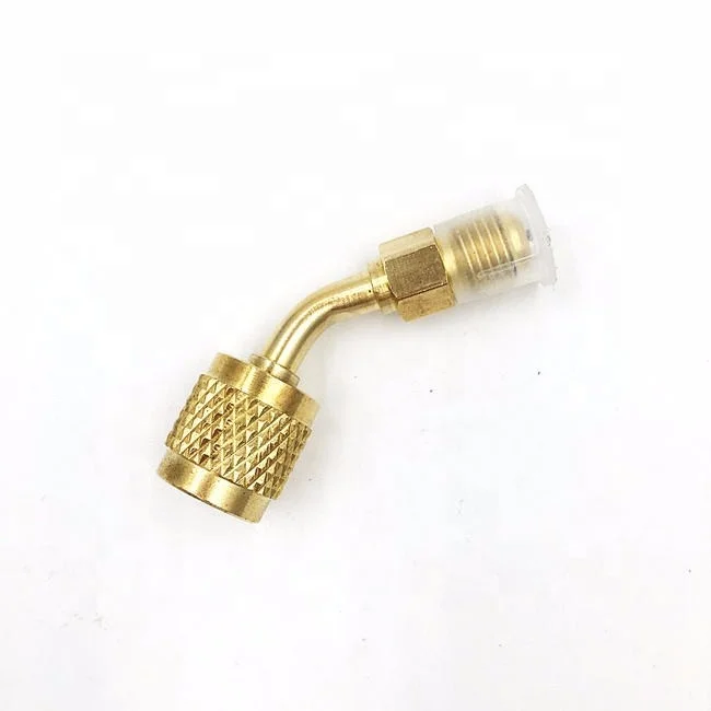 R410a Refrigerant  adapter/R410a charging adapter with ball valve