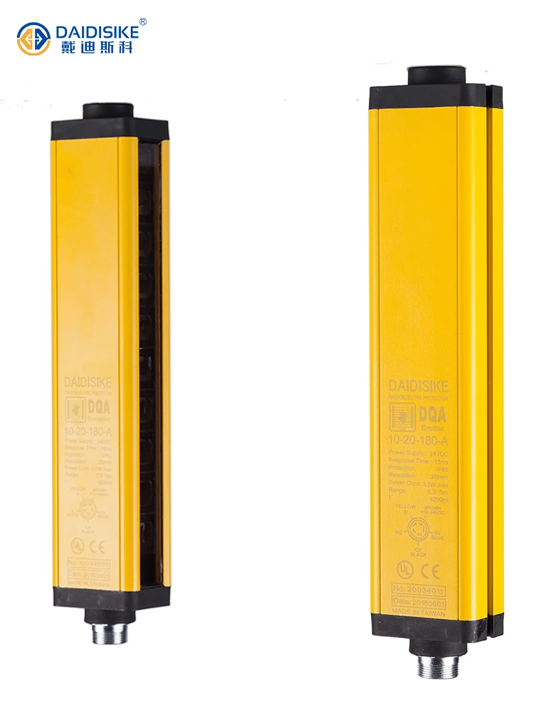 Industrial electronic grating Device infrared barrier safety laser light curtain sensor