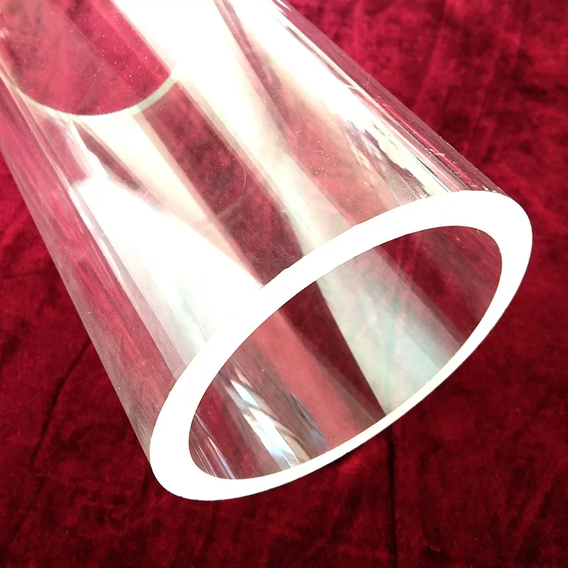 High Quality Transparent Clear Polycarbonate Pipe Colorful PC PMMA Acrylic Plastic Tube