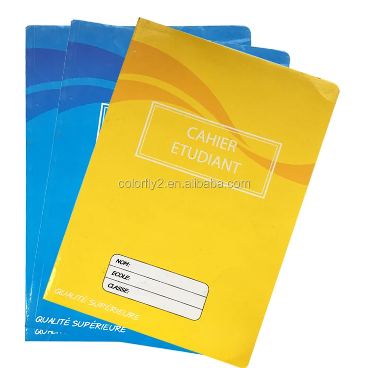 Customized Exercise Book School Notebooks 100 Pages Single Line Rule Exercise Book School  A5 Cahiers  Notebook