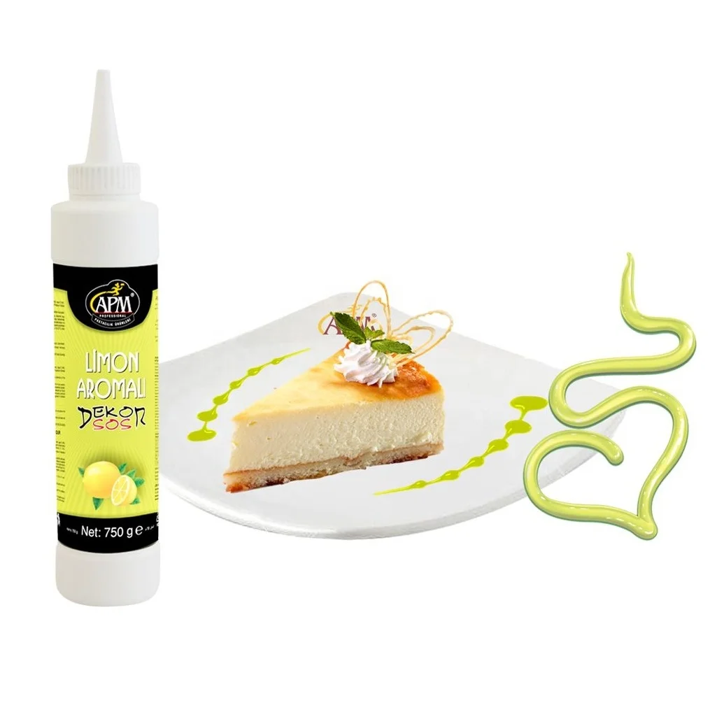 APM Lemon Flavored Decor Sauce For Pastry Decoration, Sector An Industry