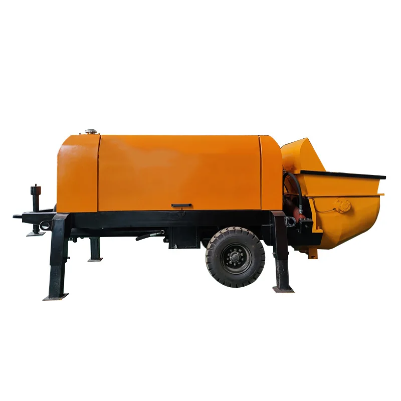 Manual Concrete Pump Gate Valve Cylinder Self Loading Concrete Mixer with Pump Antenna for Concrete Mixer Truck