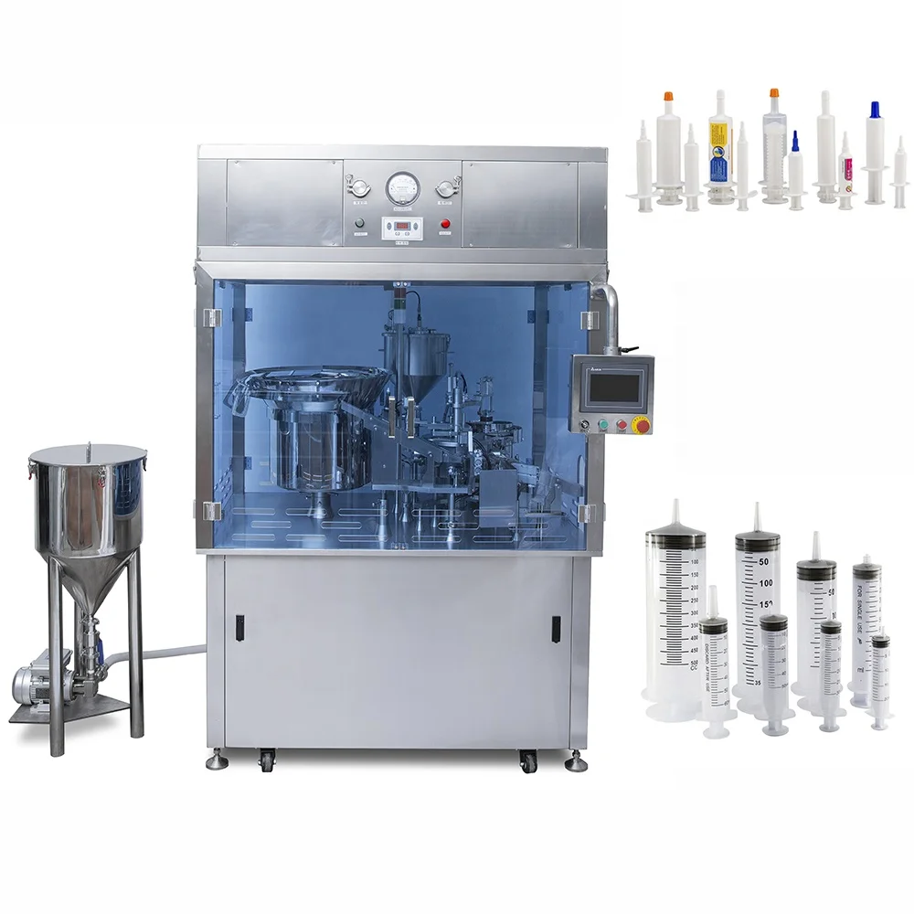 Automatic liquid gel prefilled syringe filling machine