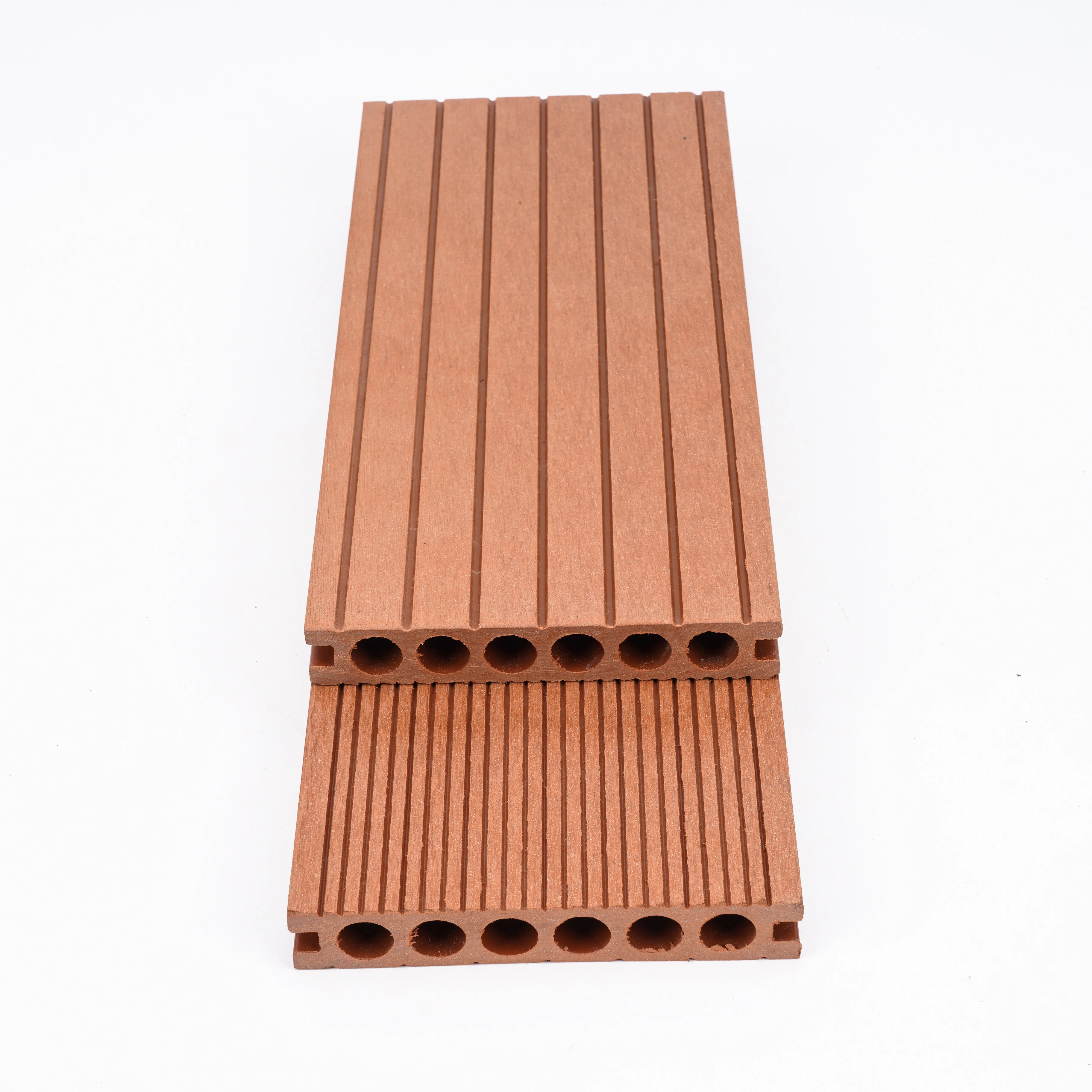 Alfresco engineered waterproof fire rated arch profile exterior matte finish wpc plastic wood wpc grey composite deking