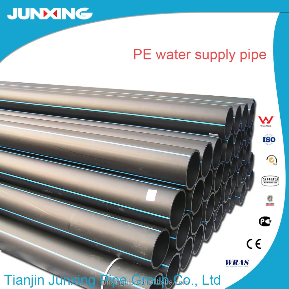 ISO4427 AS/NZ4130 diameter 250mm 280mm 315mm HDPE perforated hdpe pipe