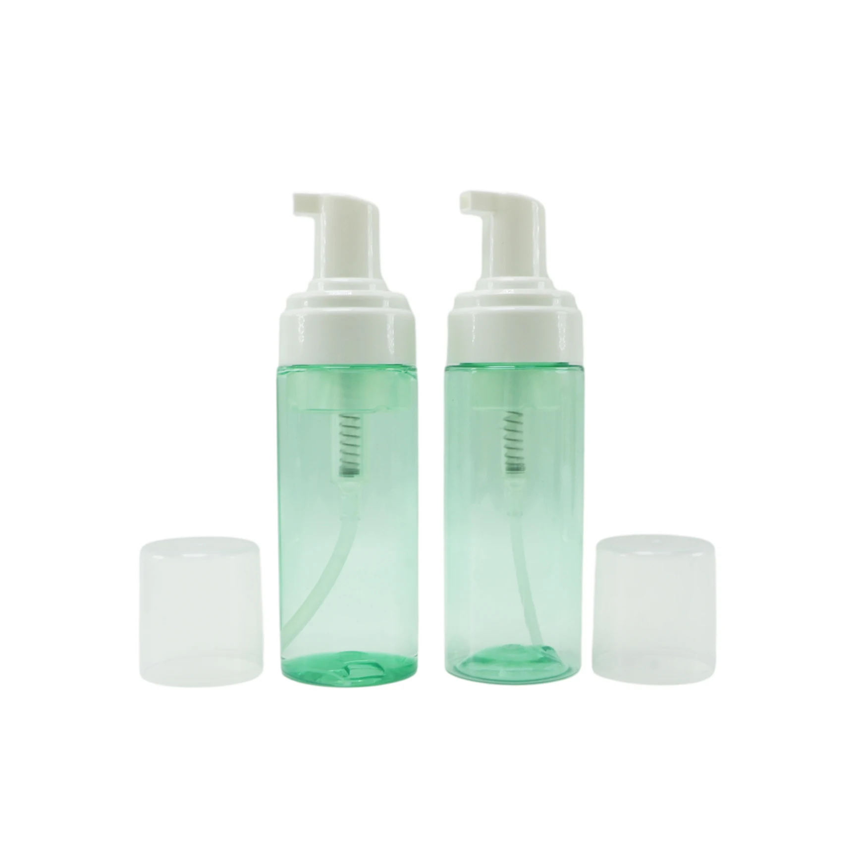 Empty skincare facial cleanser bottles 100ml 150ml cosmetic plastic foam soap dispenser foaming pump bottle FB-152D