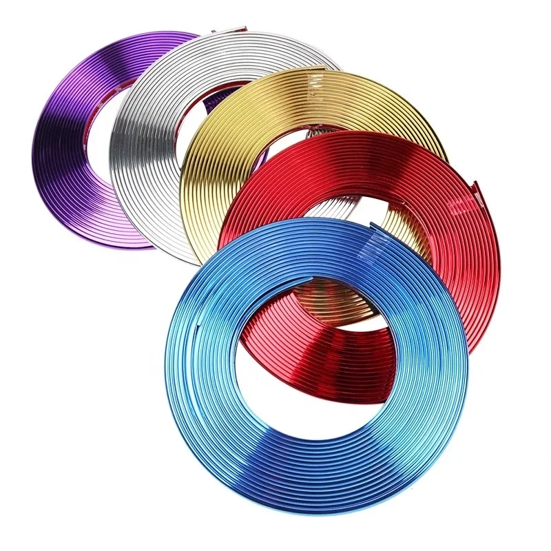 
RY 8M Car Stickers Rim Protector Wheel Edge Rim Protectors Wheel Protector Tire Protection Care Covers Car Accessories 