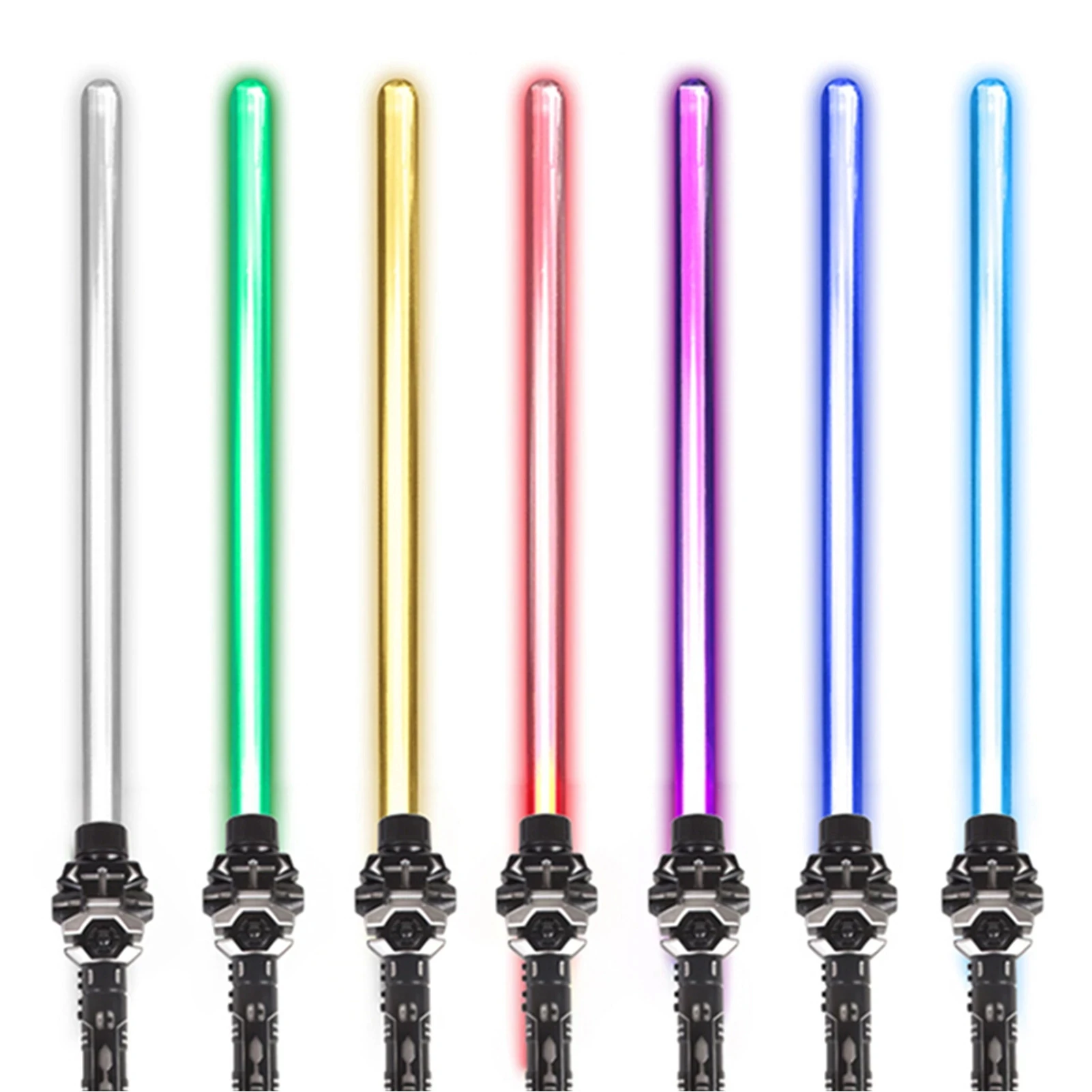 2pack skywalker starwars with light and sound  LED kylo ren light up toys 7 color change lightsaber