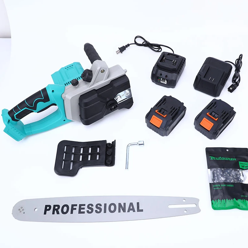 Garden Tool 21V 16 inch cordless Chainsaw Chain Saw Machine lithium chainsaw