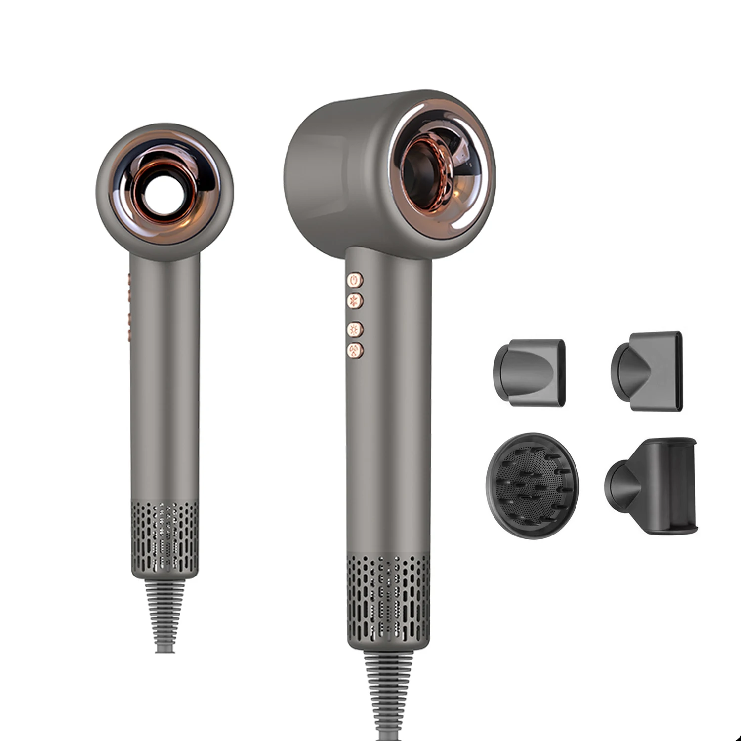 Профессиональный Высококачественный супер фен 4 в 1 Secadora De Cabello 110000 об/мин ионный высокоскоростной набор фена BLDC