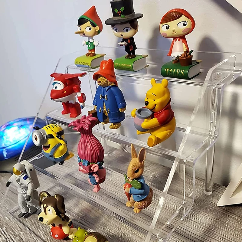 Custom Clear Acrylic Display Riser Stand Perfume Organizer Holder And Storage Rack