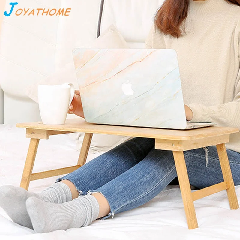 Joyathome складной стол для ноутбука деревянная кровать компьютерный обеденный набор складная завтрака учебы