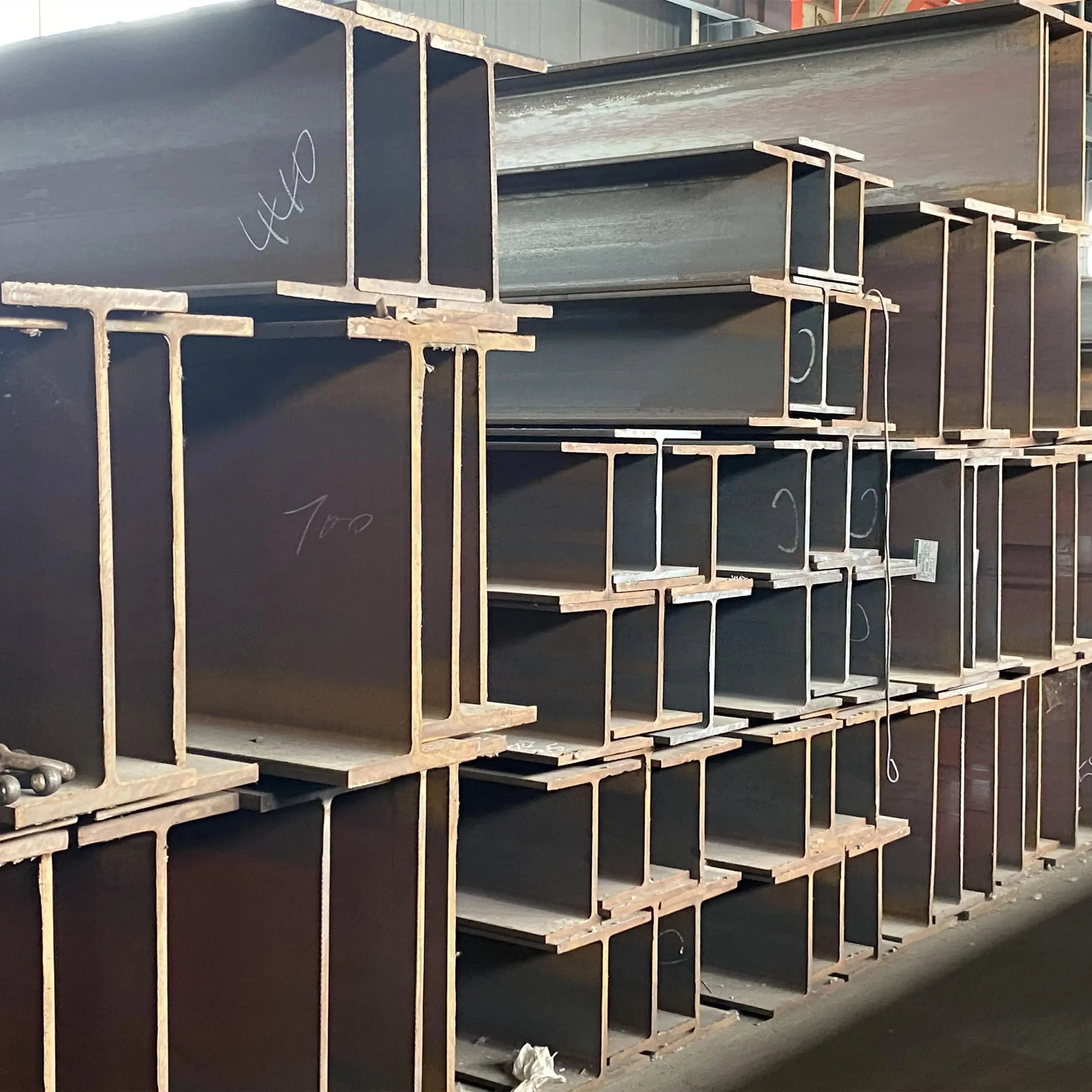 H-shaped steel for building structures wholesale high-quality SS400 q235b q345b steel h-beams