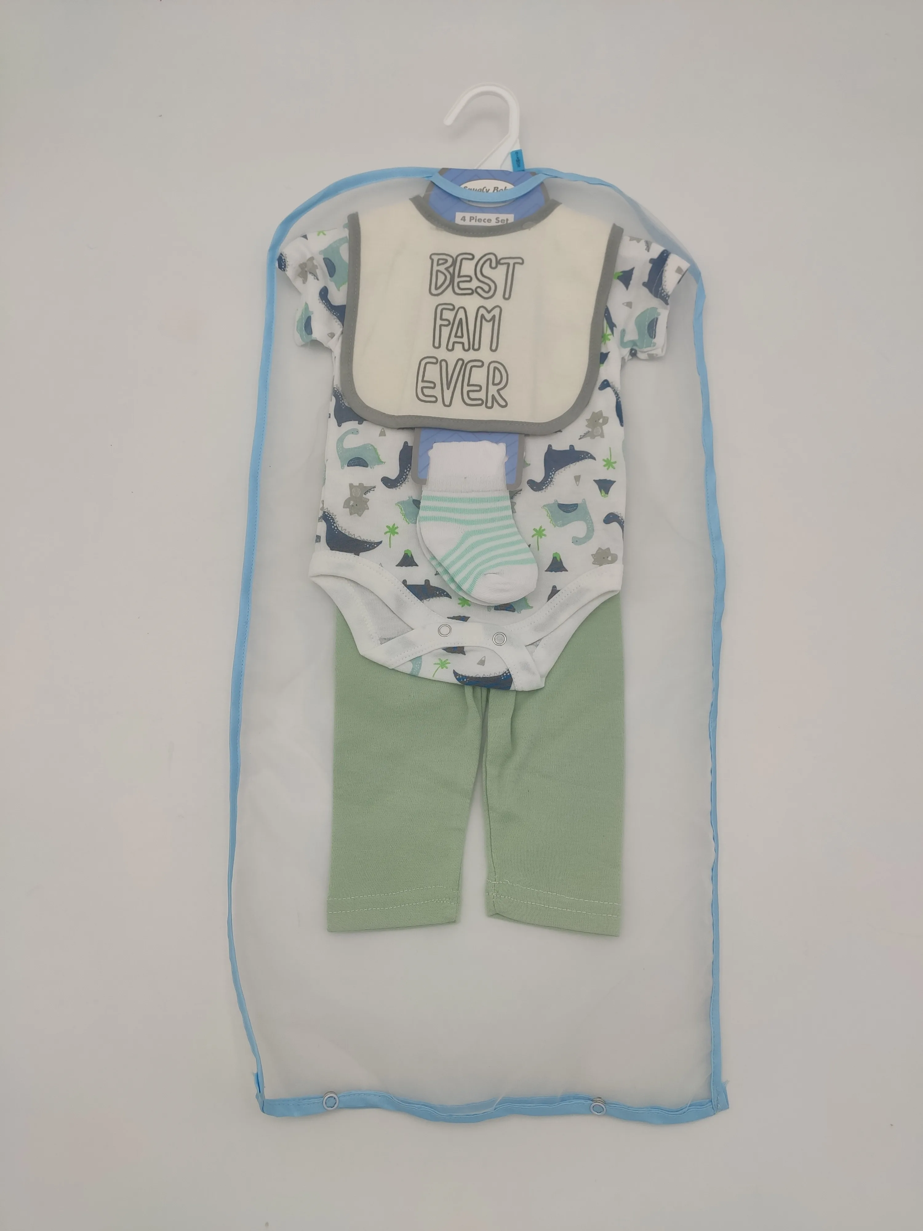 Manufacturer Soft 4 pcs Baby Layette Newborn Baby Gift Set