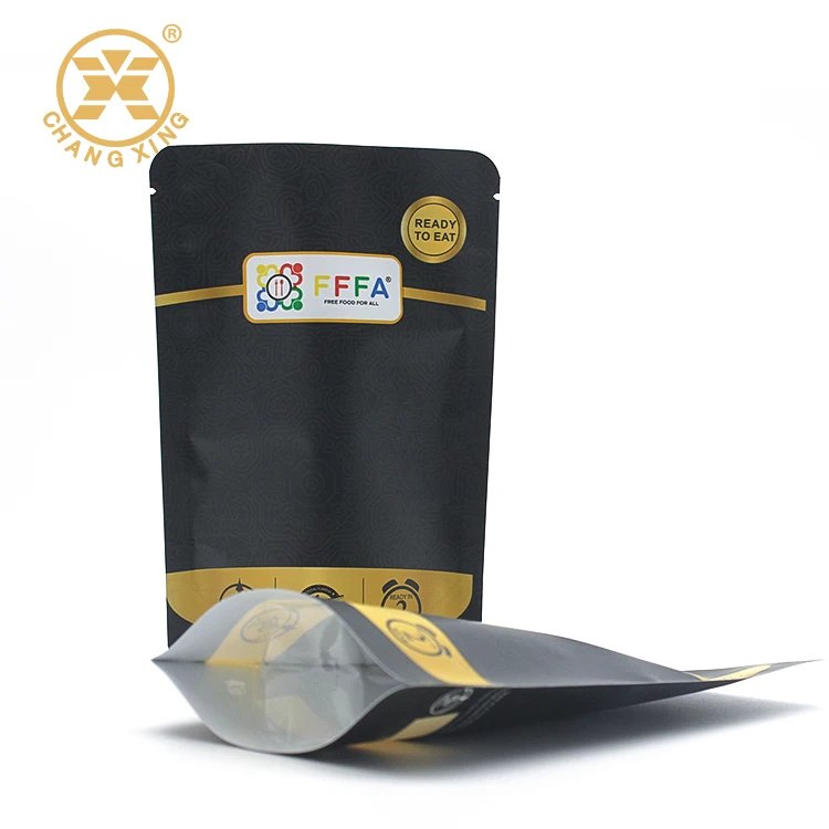 High Temperature Barrier Foil Retort Pouch  For Meat Vegetable Soup Packaging Pouch Canned Fish Fast Food Packaging Retort Pouch