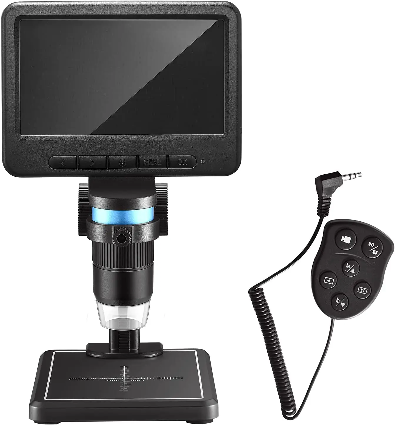 2021 new 5-inch IPS screen scanning electronic camera LCD digital microscope