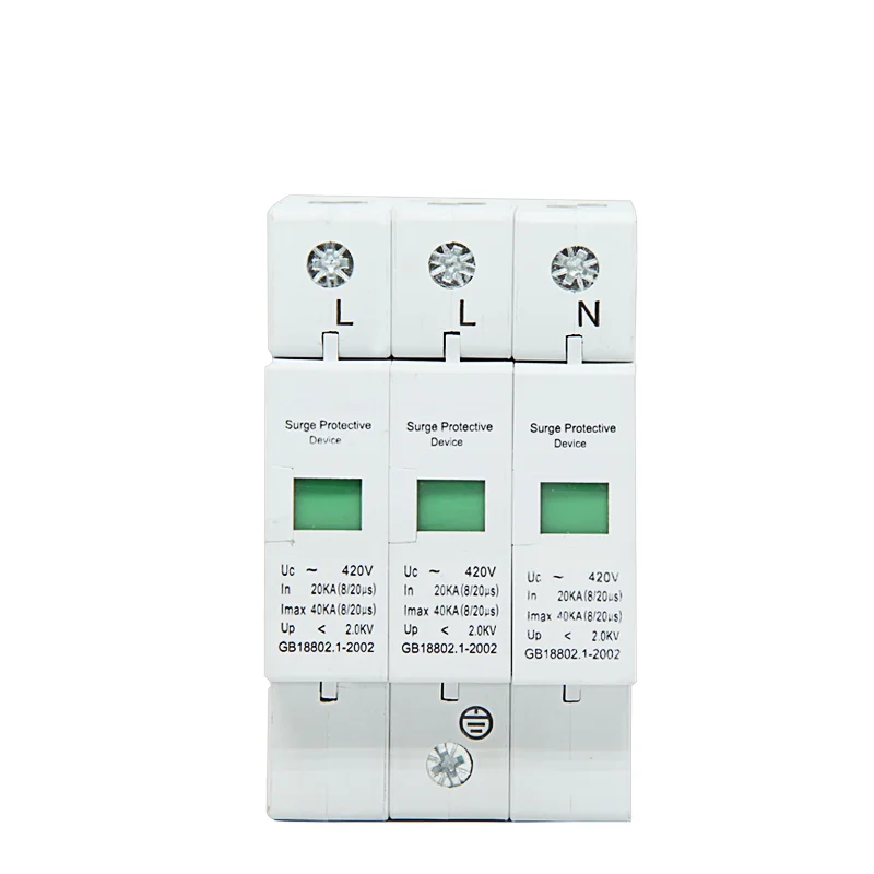 SPD AC/DC SPD 1p/2p/3p/4p Surge Protective Device