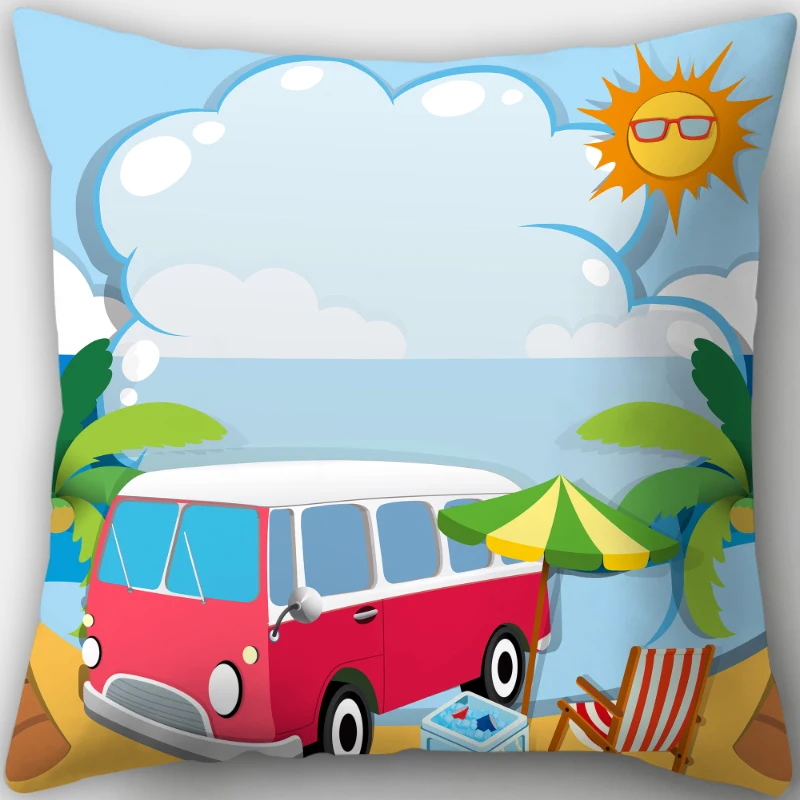 18x18inch Simple Durable Using Sofa Popular pillow cover Pillowcase European Simple Boho Peach Skin Pillow Case cushion covers