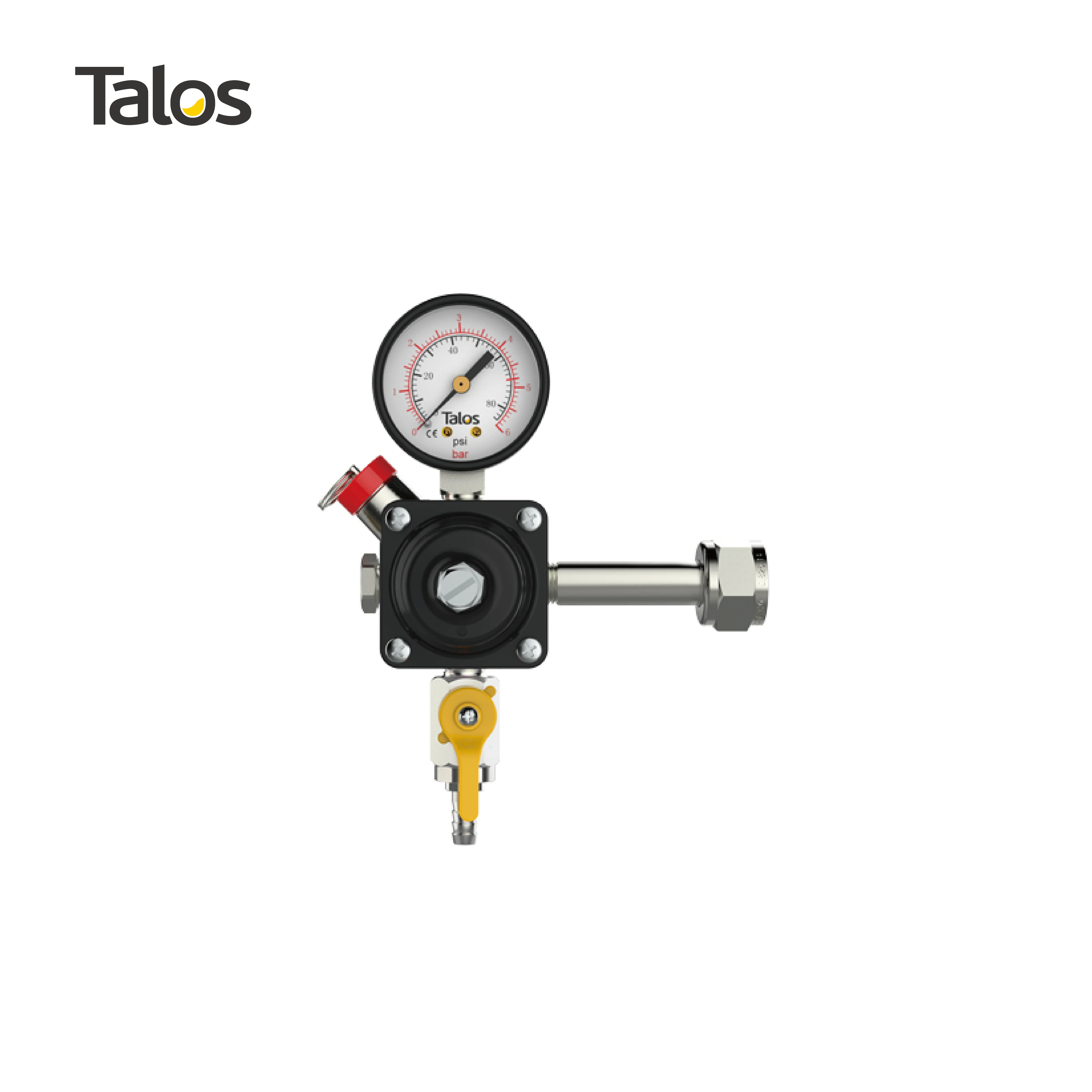 Talos brewing Premium CO2 Beer primary Regulator for gas tank