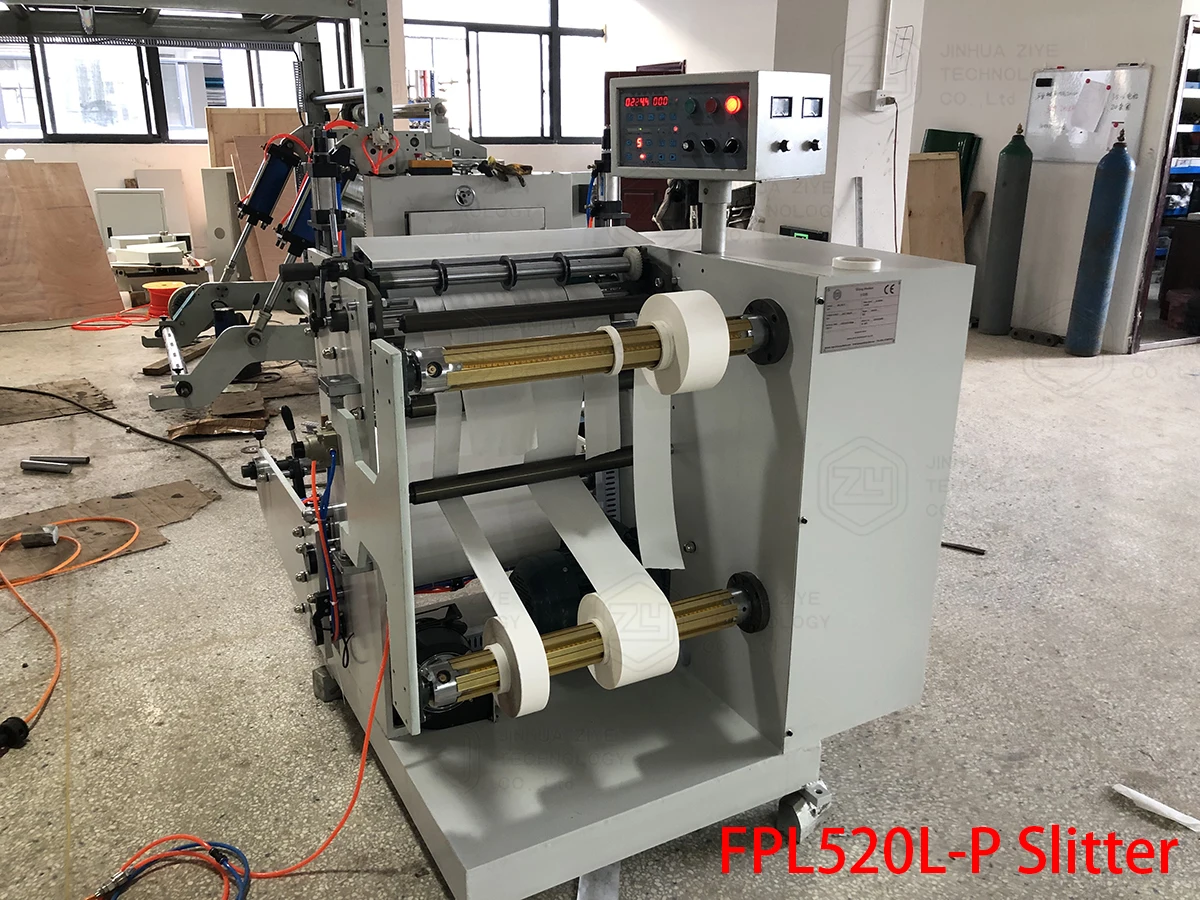 FPL450L-P 100m/min Small Craft Paper Slitting Machine Slitter Rewinder