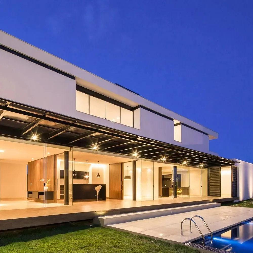 Luxury Light Steel Structure VillasThat Can Be Prefabricated Light Steel Villa House