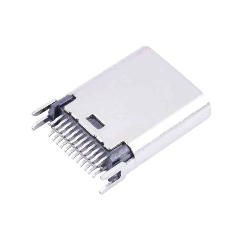 Inkson USB 3 1 Женский 180 градусов по вертикали с вакуумными шинами TYPE-C