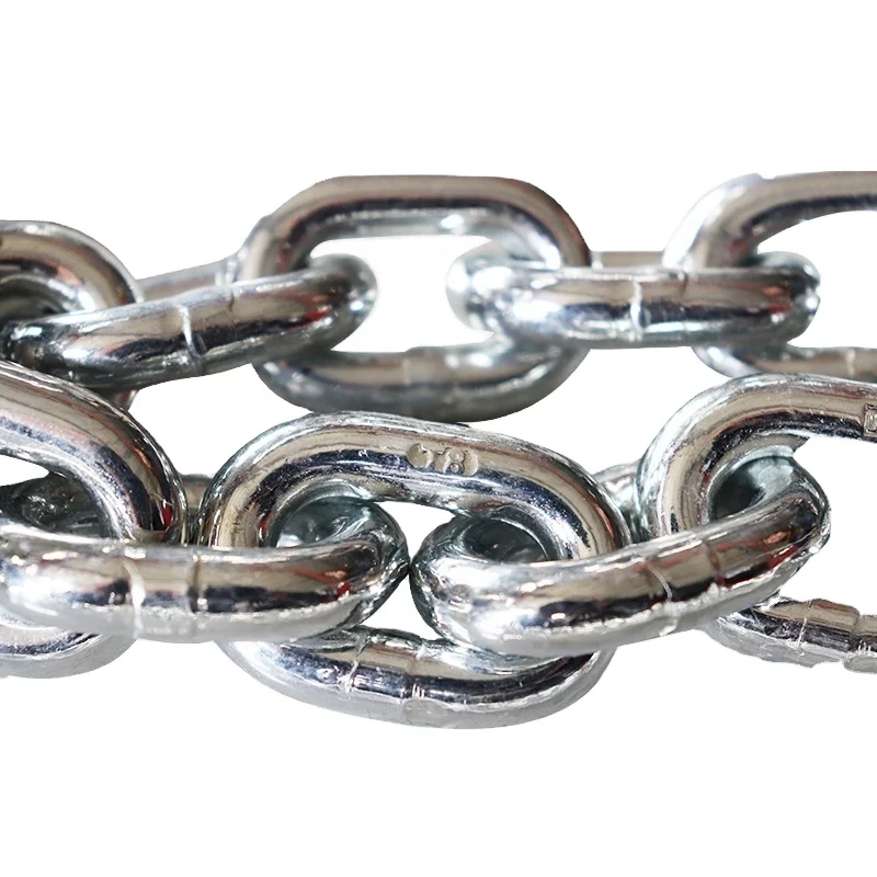 competitive price G80 Galvanized Alloy Steel Forged Lifting Chain 316 Stainless Steel EN818-7 Industrial Application Bag Packed