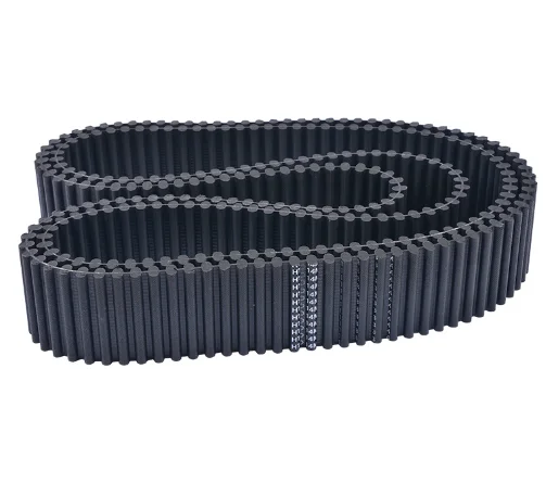 Best Selling Double Sided Htd 3m 5m 8m 14m 20m Open Ended Synchronous Belt Pu Rubber Timing Belt With Steel Core