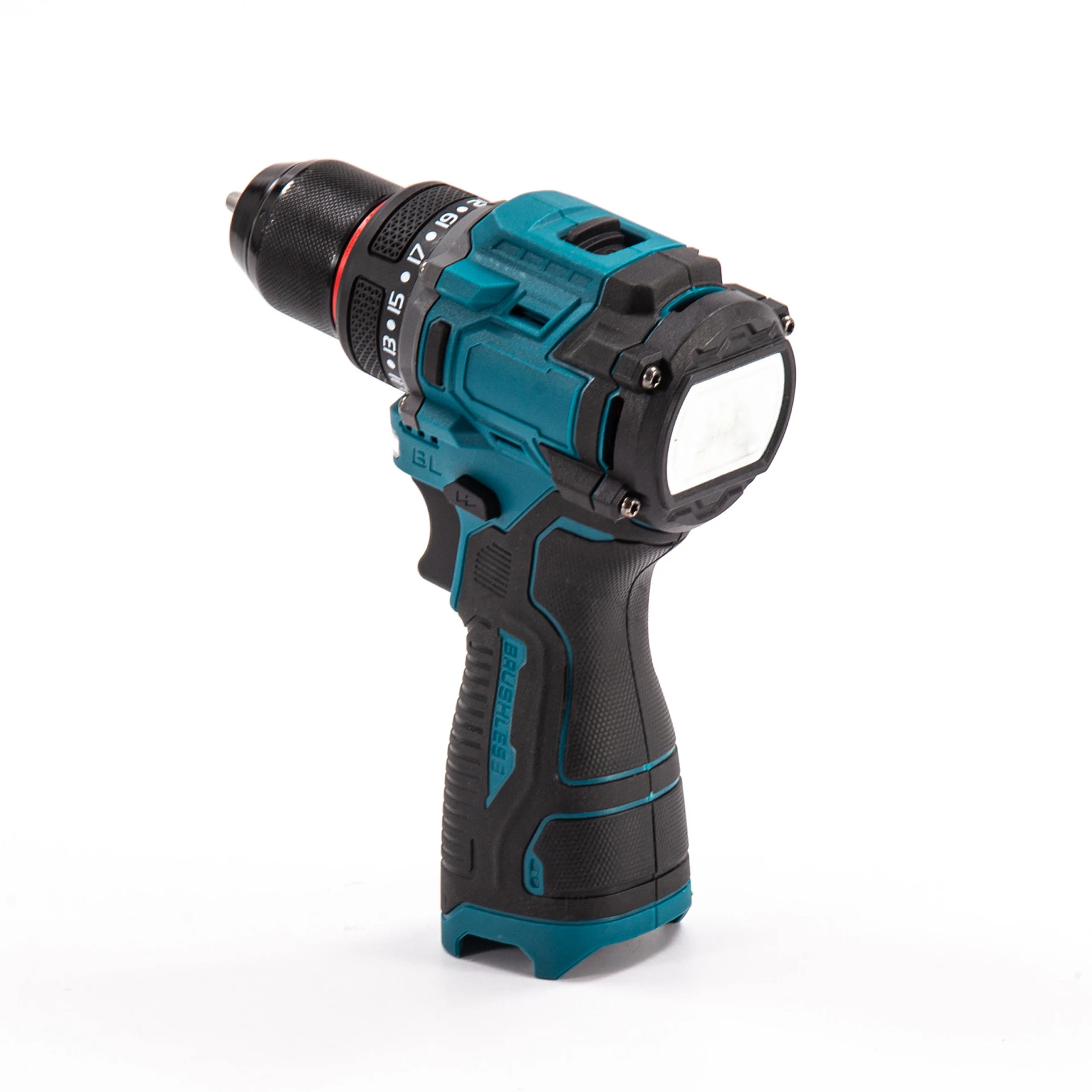 16.8V light weighted lithium drill brushless rechargeable drill with steel plate behind multi-function power screwdriver drill