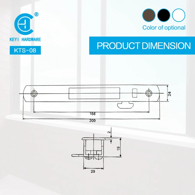Hot Sale ABS Plastic Sliding Window Hook Lock Door Window Latch in Glass Aluminium Steel-Manufactured by Factory Best Price