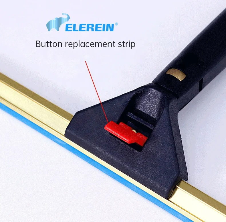 Household cleaning supplies 2 in 1 telescopic swivel window cleaner washing squeegee with aluminium extendable handle