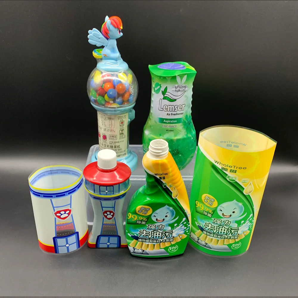 Custom Waterproof Design Heat Sensitive Wrap Pet Shrink Sleeve Label,Pvc Shrink Wrap Bottle Labels,Shrink Band Sealer For Caps