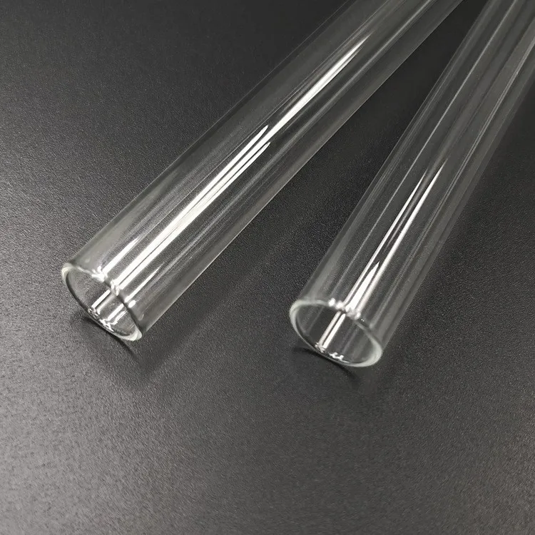 Customized Size Excellent Material Heat Resistant Borosilicate Blowing Clear Glass Tube