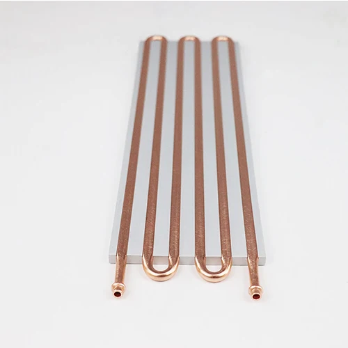 Copper Pipe CPU GPU Liquid Cooling Cold Plate Water Cooling Block