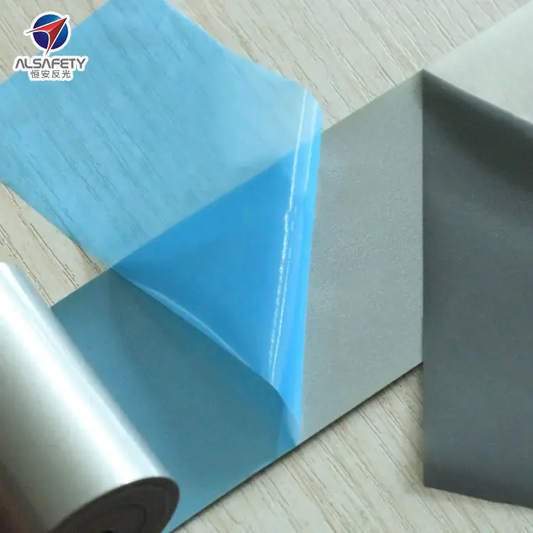 Factory Direct Sale Silver Reflective Heat Transfer Vinyl Flock Heat Transfer Vinyl HTV Vinyl Rolls