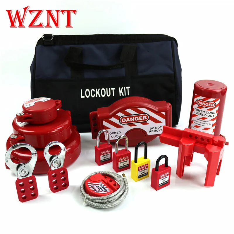 NT-LG06 Departmental and Group Safety Lockout tagout station Kits