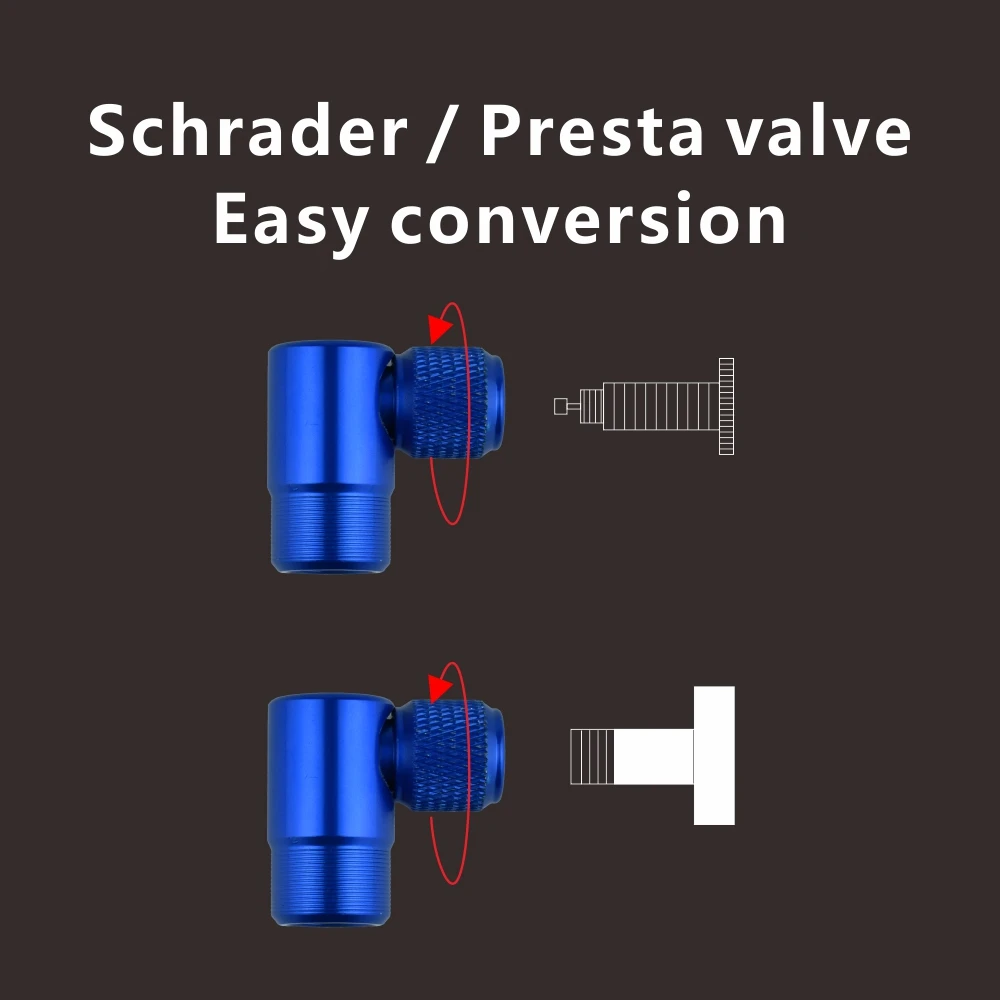 Customized Cycling Accessories Mountain Bicycle Tyre Air Pump CO2 Bike Inflator