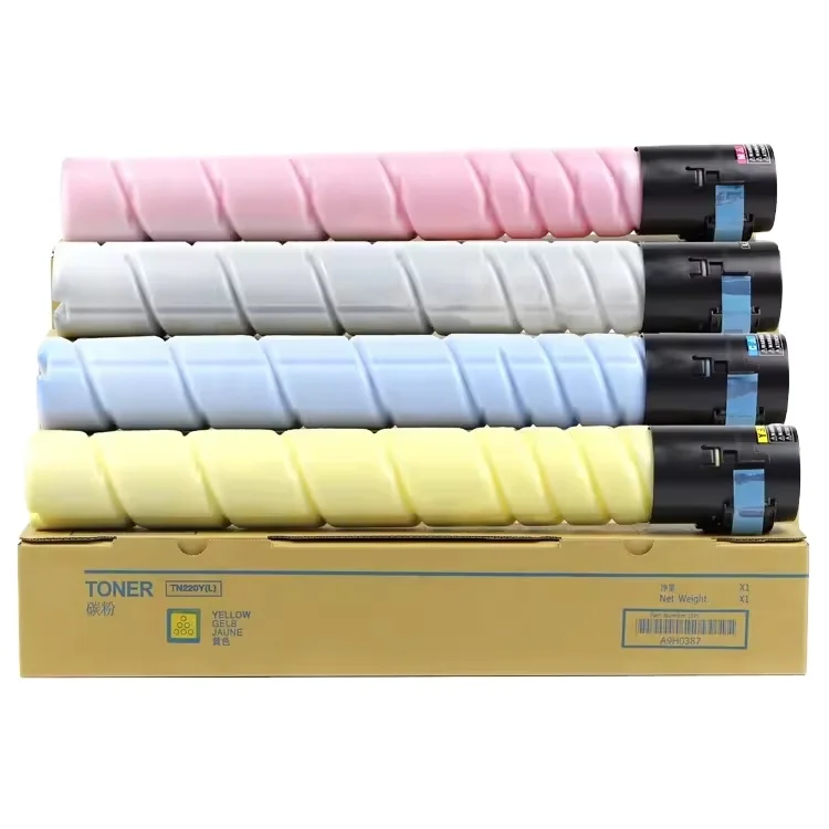 TN220 TN221 Best Quality CMKY Compatible Toner Cartridges for Bizhub Press C221 221S 281 7128 C227 C287 C7528 227