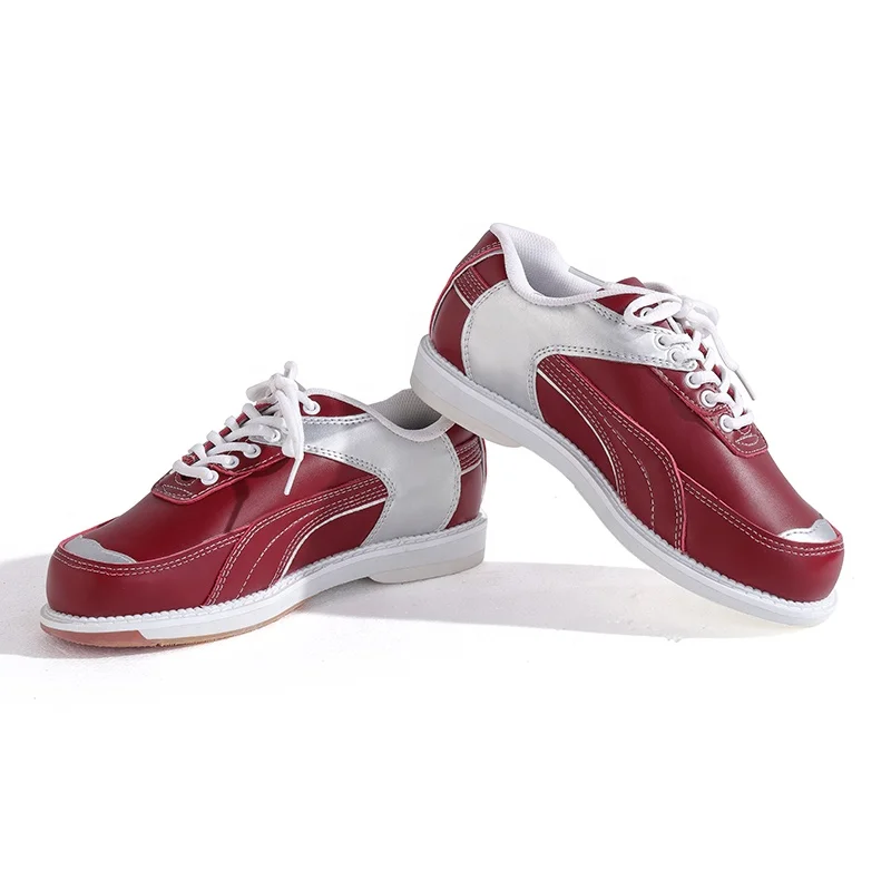 High quality Red Sliver women Bowling shoes professional bowling shoes