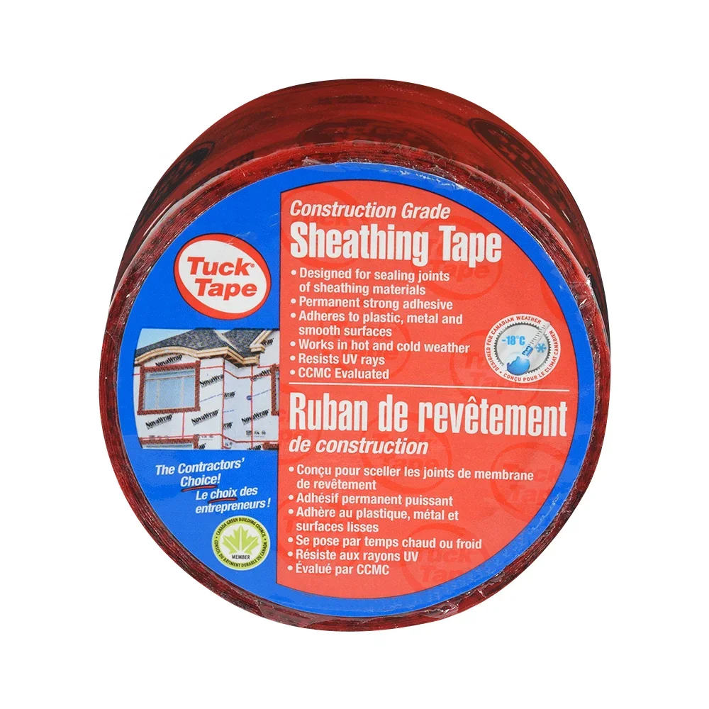 Polyethylene Materials Vapour Permeable Membrane Wall Tuck Tape Uv Resistance House Wrap